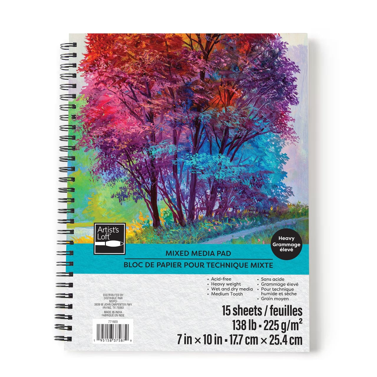 6 Pack: Heavy Weight Mixed Media Pad by Artist's Loft®